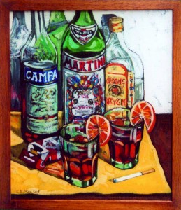 negroni ricetta quadro